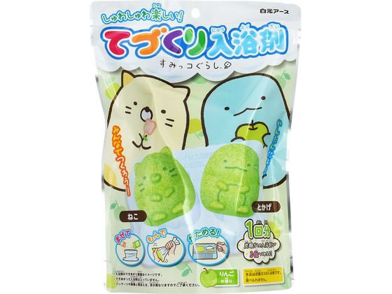 白元アース てづくり入浴剤 すみっコぐらし ねこ・とかげ 1袋（ご注文単位1袋)【直送品】