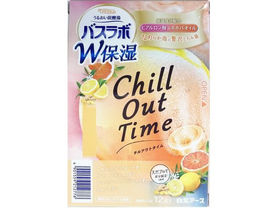 白元アース HERSバスラボ W保湿 Chill Out Time12錠 1箱(ご注文単位1箱)【直送品】