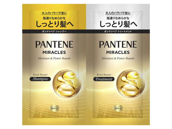P&G パンテーンミラクルズ ボンドリペア モイスチャー&パワーリペアトライアルサシェ 1個（ご注文単位1個)【直送品】