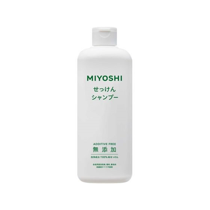 ミヨシ石鹸 無添加 せっけんシャンプー 350ml 1本（ご注文単位1本)【直送品】