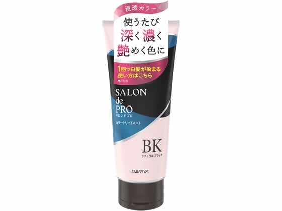 ダリヤ サロン ド プロ カラートリートメント ナチュラルブラック 180g 1本（ご注文単位1本)【直送品】
