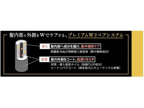 クラシエ いち髪 THE PREMIUM Wケアブースター美容オイルマスク 4包入 1個(ご注文単位1個)【直送品】