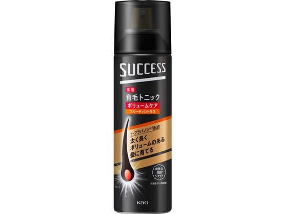KAO サクセス 薬用育毛トニック ボリュームケア フルーティシトラス 180g 1個(ご注文単位1個)【直送品】