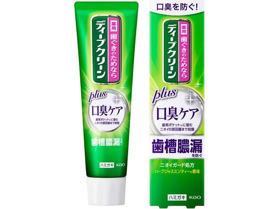 KAO ディープクリーン 薬用ハミガキ 口臭ケア 100g 1本(ご注文単位1本)【直送品】