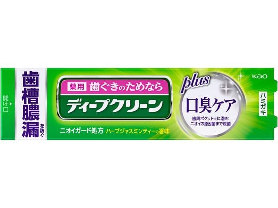 KAO ディープクリーン 薬用ハミガキ 口臭ケア 100g 1本(ご注文単位1本)【直送品】