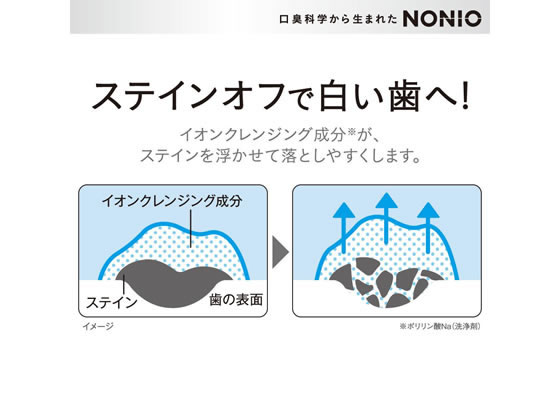ライオン NONIO ハミガキ クリアハーブミント 130g 1個(ご注文単位1個)【直送品】