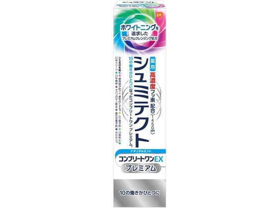 薬用シュミテクト コンプリートワンEXプレミアム ナチュラルミント 90g 1個（ご注文単位1個)【直送品】
