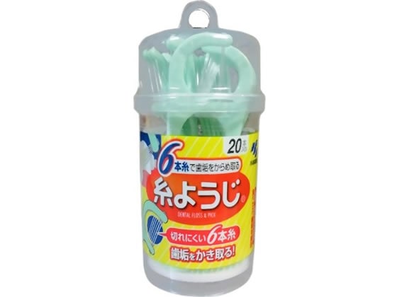 小林製薬 糸ようじ 20本 1パック(ご注文単位1パック)【直送品】