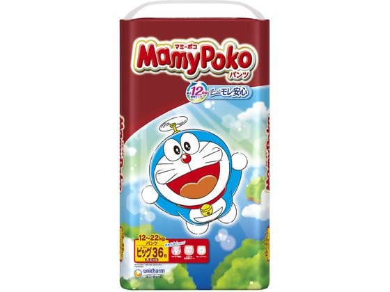 ユニ・チャーム マミーポコパンツ ビッグ 36枚 ドラえもん 1個（ご注文単位1個)【直送品】