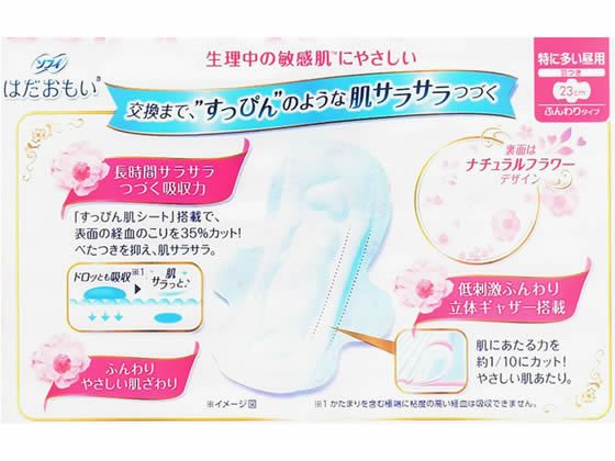 ユニ・チャーム ソフィ はだおもい 特に多い昼用 羽付 20枚 1パック(ご注文単位1パック)【直送品】