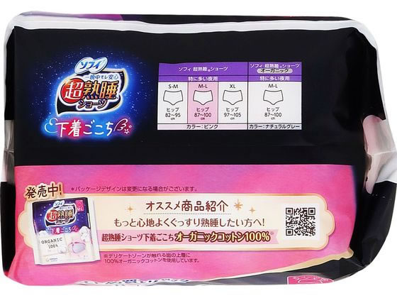 ユニ・チャーム ソフィ 超熟睡ショーツ M-L 8個 1パック(ご注文単位1パック)【直送品】