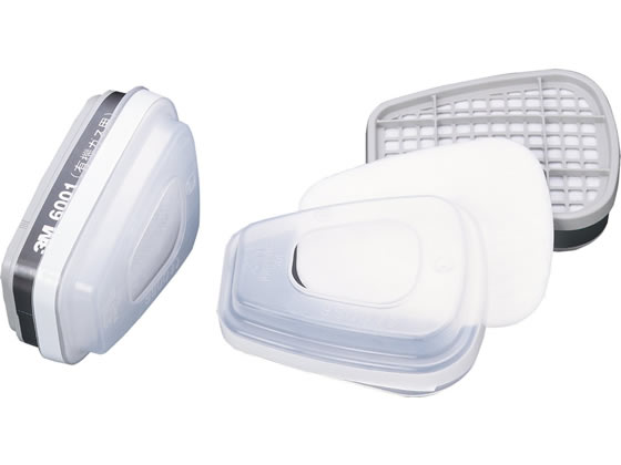 3M 吸収缶 デュアルタイプ 有機ガス用 6001 5911-S1 1セット(ご注文単位1セット)【直送品】