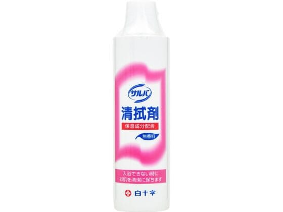 白十字 サルバ 清拭剤 無香料 300ML 1本（ご注文単位1本)【直送品】