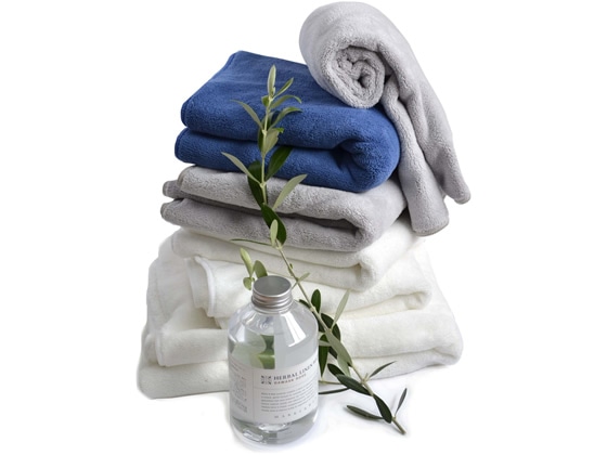 シービージャパン マイクロファイバー カラリプラス ヘアドライタオル ホワイト 1個（ご注文単位1個)【直送品】