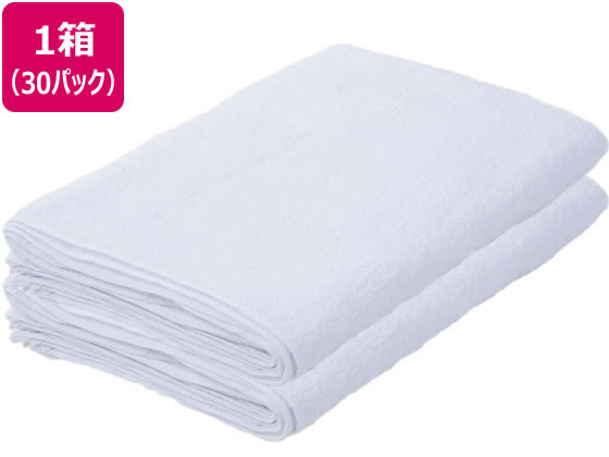 業務用タオル 10枚入〈重さ55g〉 30パック 1箱（ご注文単位1箱)【直送品】