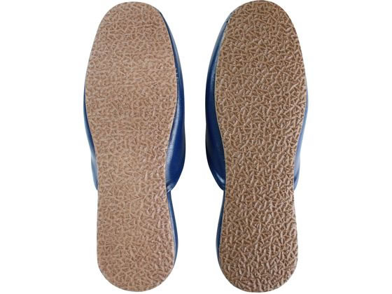 ストロング 抗菌ビニールスリッパ(EVA底) ブルー 30足 10-1-254-92 1箱(ご注文単位1箱)【直送品】