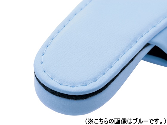 抗菌レザー調前開きスリッパ ピンク[10足] 10835358 1セット（ご注文単位1セット)【直送品】