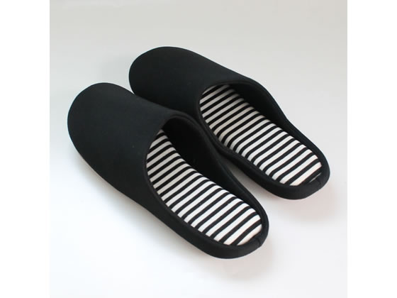 ストロング チャールストン ルームシューズ Lサイズ ブラック 1足(ご注文単位1足)【直送品】