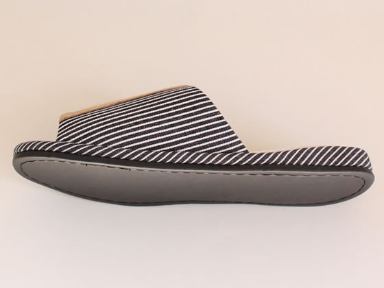 ストロング ハニカムメッシュのスリッパ LLサイズ ブラック 1足(ご注文単位1足)【直送品】