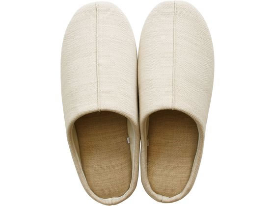 ストロング 洗えるスリッパ リネンライク Kinari L 10-4-430-99 1足(ご注文単位1足)【直送品】