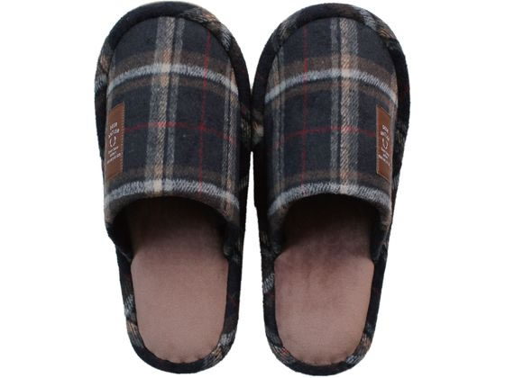 ストロング 秋冬スリッパ DEER ANTLER L ネイビー 62-4-834-02 1足(ご注文単位1足)【直送品】