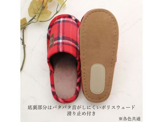 ストロング 秋冬スリッパ DEER ANTLER L ネイビー 62-4-834-02 1足(ご注文単位1足)【直送品】