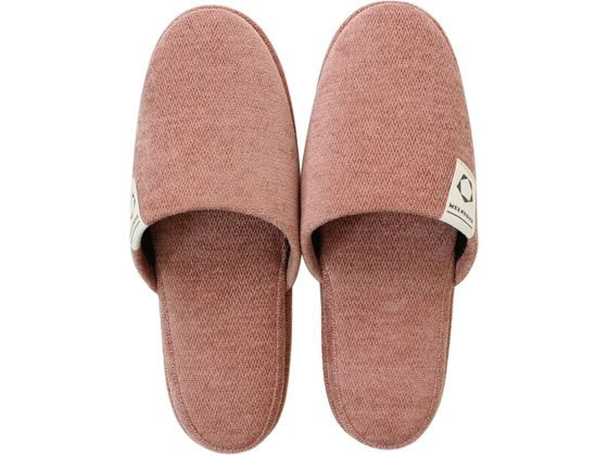 ストロング 来客用 ワンポイントタグ スリッパ M ピンク 62-1-005-01 1足(ご注文単位1足)【直送品】