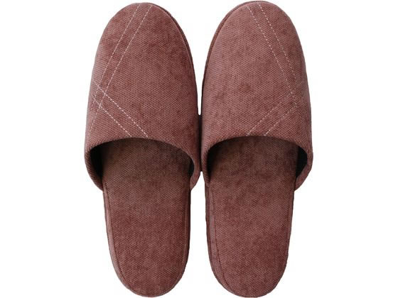 ストロング 来客用 クロスステッチ スリッパ M レッド 62-1-006-01 1足(ご注文単位1足)【直送品】