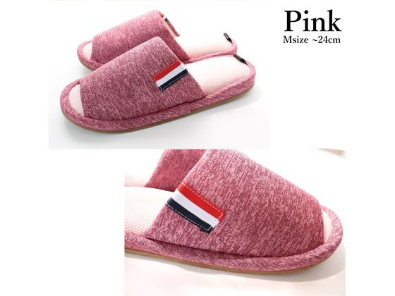 ストロング アスレジャースリッパ Mサイズ ピンク 1足(ご注文単位1足)【直送品】