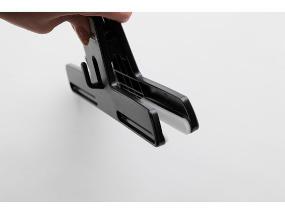 シンコハンガー F-FIT ボトムクリッパー ブラック 1本 1本(ご注文単位1本)【直送品】