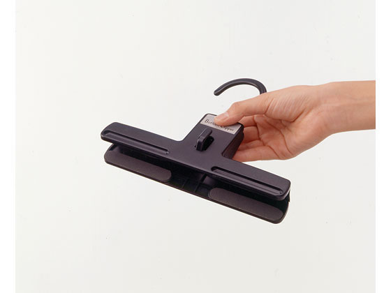 シンコハンガー F-FIT ボトムクリッパー ブラック 1本 1本(ご注文単位1本)【直送品】