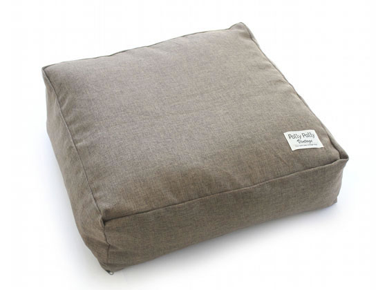 かけ布団がクッションになる ふとん収納袋 ブラウン 1個(ご注文単位1個)【直送品】