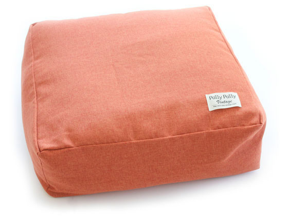 かけ布団がクッションになる ふとん収納袋 オレンジ 1個(ご注文単位1個)【直送品】