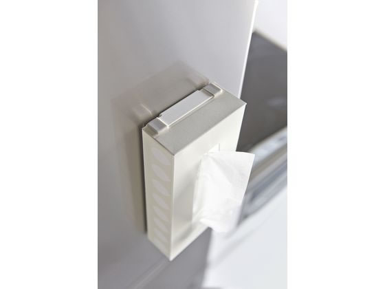 山崎実業 マグネットボックスホルダー プレート ホワイト 2797 1個(ご注文単位1個)【直送品】