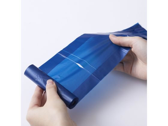 キングジム ホルポ 専用ごみ袋 ネイビー 5700RLネイ 1パック(ご注文単位1パック)【直送品】