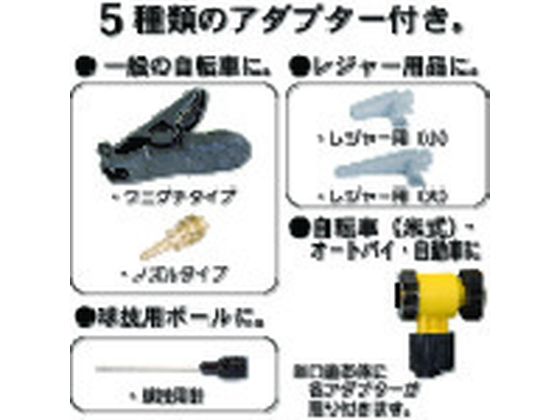 フルプラ ダイヤポンプ空気入れ蓄圧タンク付きダークブルー 900-DB 1個(ご注文単位1個)【直送品】