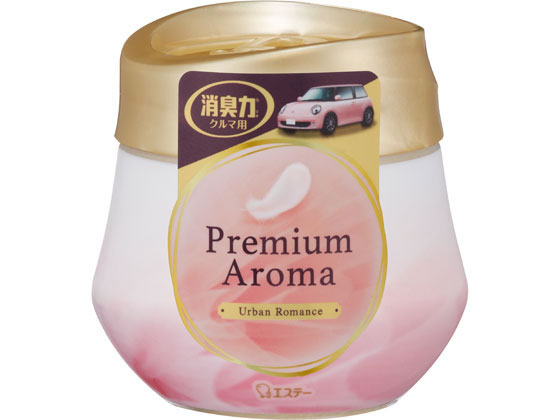 エステー クルマの消臭力 Premium Aroma ゲルタイプ アーバンロマンス 1個(ご注文単位1個)【直送品】