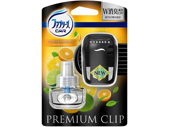 P&Gジャパン ファブリーズ プレミアムクリップ シトラスシンフォニー 本体 7ml 1個(ご注文単位1個)【直送品】