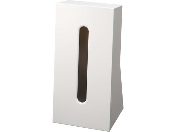 山崎実業 ティッシュケース スマート ホワイト 7984 1個(ご注文単位1個)【直送品】