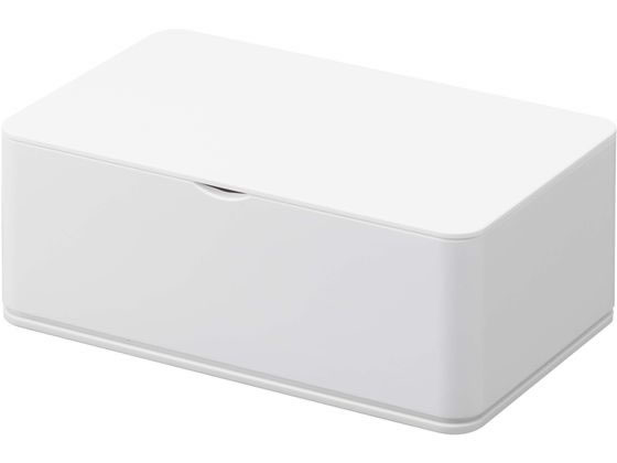 山崎実業 ウェットティッシュケース スマート ホワイト 5578 1個(ご注文単位1個)【直送品】