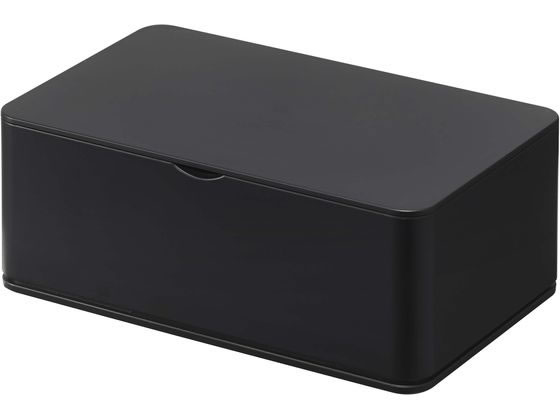 山崎実業 ウェットティッシュケース スマート ブラック 5579 1個(ご注文単位1個)【直送品】