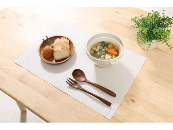 不二貿易 PVCマット Pasuto キラキラホワイト 37830 1枚(ご注文単位1枚)【直送品】