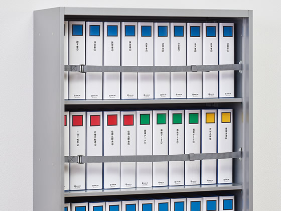 キングジム 収納棚につける落下防止ベルト RB1200 1個(ご注文単位1個)【直送品】