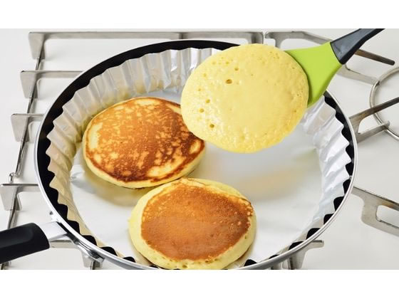 アルファミック フライパン用アルミシート 26cm用 40枚 1パック(ご注文単位1パック)【直送品】