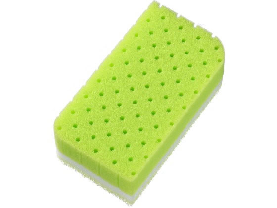 アイセン 泡だつスポンジ ソフト KS301 1個（ご注文単位1個)【直送品】