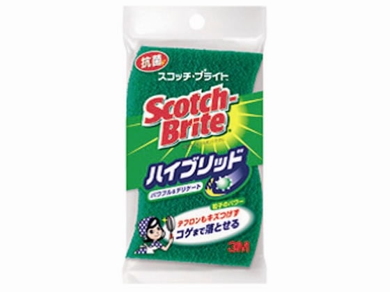 3M ハイブリッド貼り合わせスポンジ グリーン HB-21kg-H 1個（ご注文単位1個)【直送品】