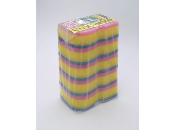 キクロン キクロンプロ外食産業用スポンジ ピンク (5個入) S-100 1袋（ご注文単位1袋)【直送品】