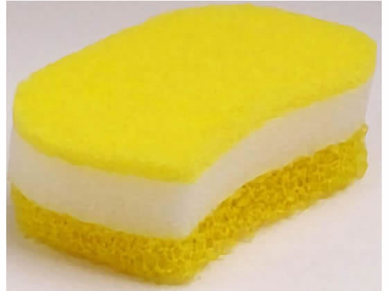 アイセン カラーキッチン キッチンクリーナー ハード イエロー KF101 1個(ご注文単位1個)【直送品】