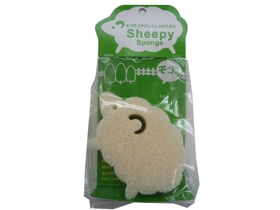 オーエ クリーンフレンズ キッチンスポンジ ひつじ 51686 1個（ご注文単位1個)【直送品】