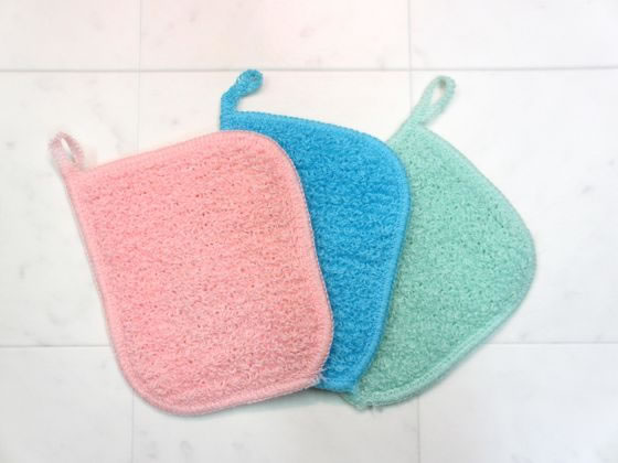 倉敷繊維加工 アクリルクロス 3色入 1セット（ご注文単位1セット)【直送品】